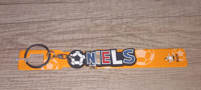 Sleutelhanger voetbal: Niels