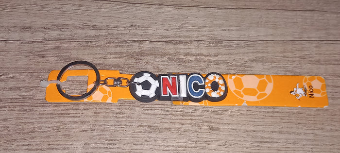 Sleutelhanger voetbal: Nico