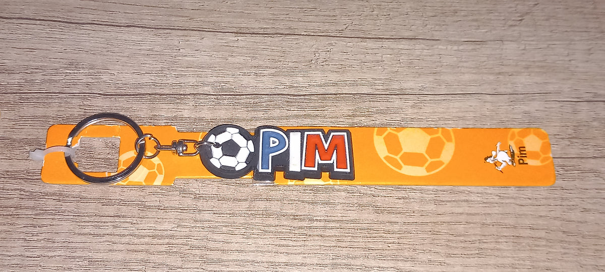 Sleutelhanger voetbal: Pim