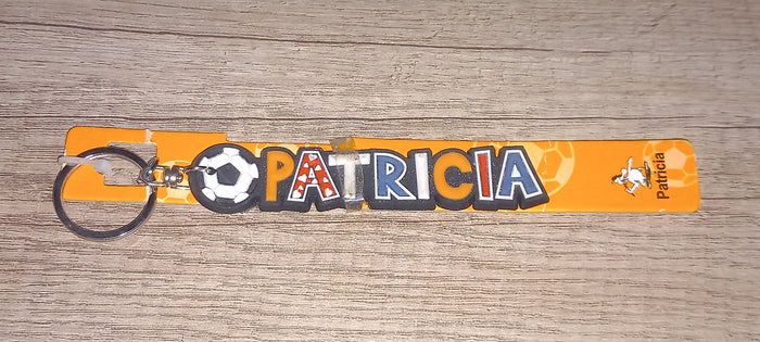 Sleutelhanger voetbal: Patricia