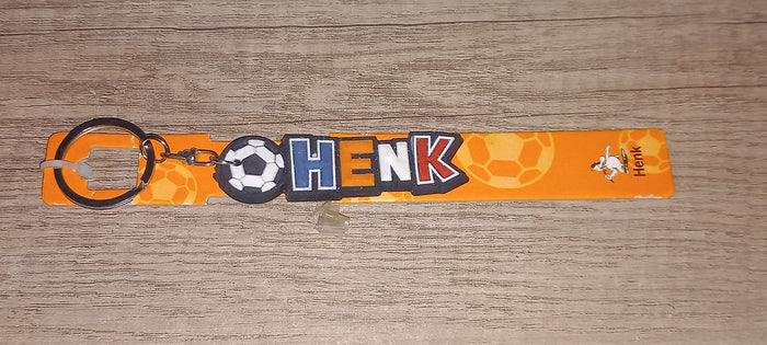 Sleutelhanger voetbal: Henk