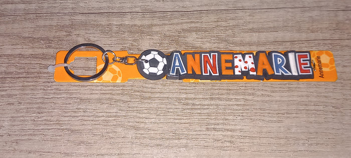 Sleutelhanger voetbal: Annemarie