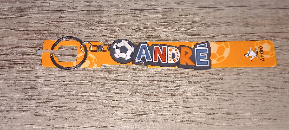 Sleutelhanger voetbal: André
