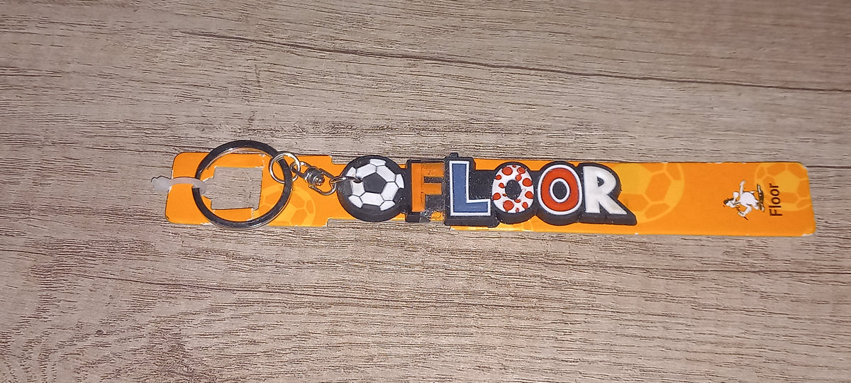 Sleutelhanger voetbal: Floor
