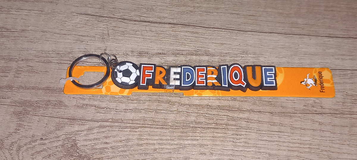 Sleutelhanger voetbal: Frederique