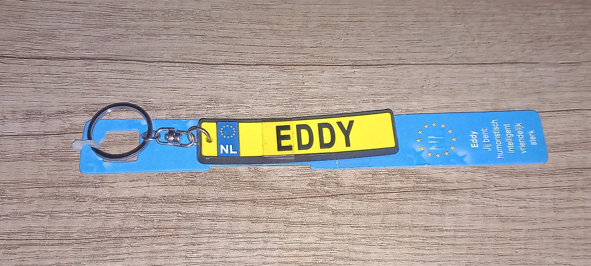 Sleutelhanger kenteken: Eddy