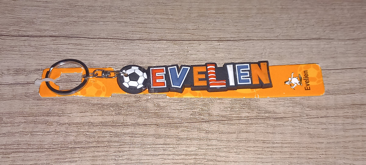 Sleutelhanger voetbal: Evelien