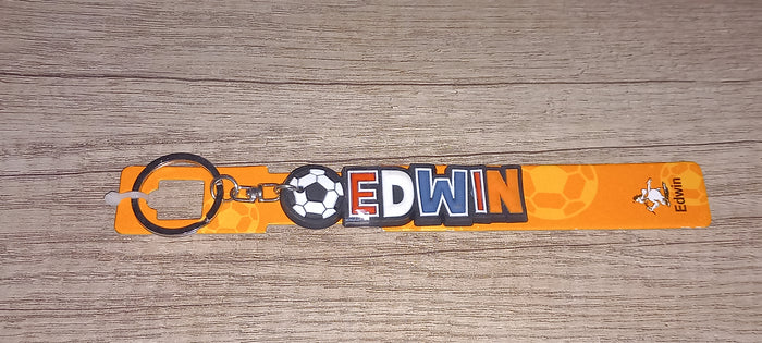 Sleutelhanger voetbal: Edwin