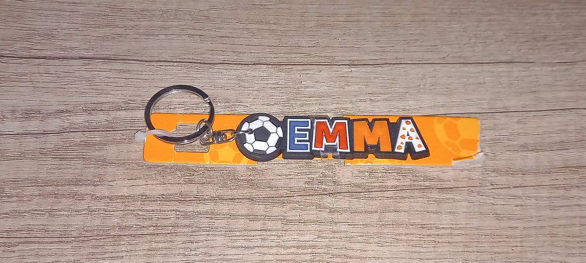 Sleutelhanger voetbal: Emma