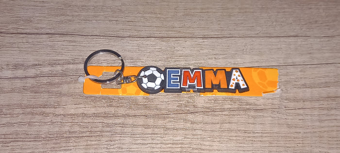 Sleutelhanger voetbal: Emma