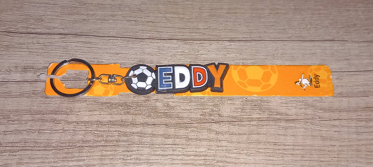 Sleutelhanger voetbal: Eddy
