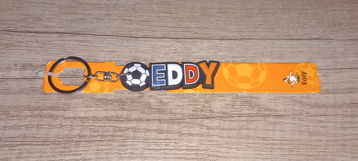 Sleutelhanger voetbal: Eddy