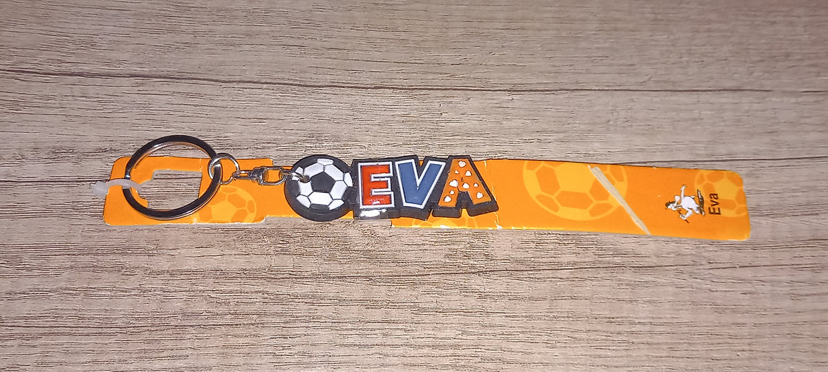 Sleutelhanger voetbal: Eva