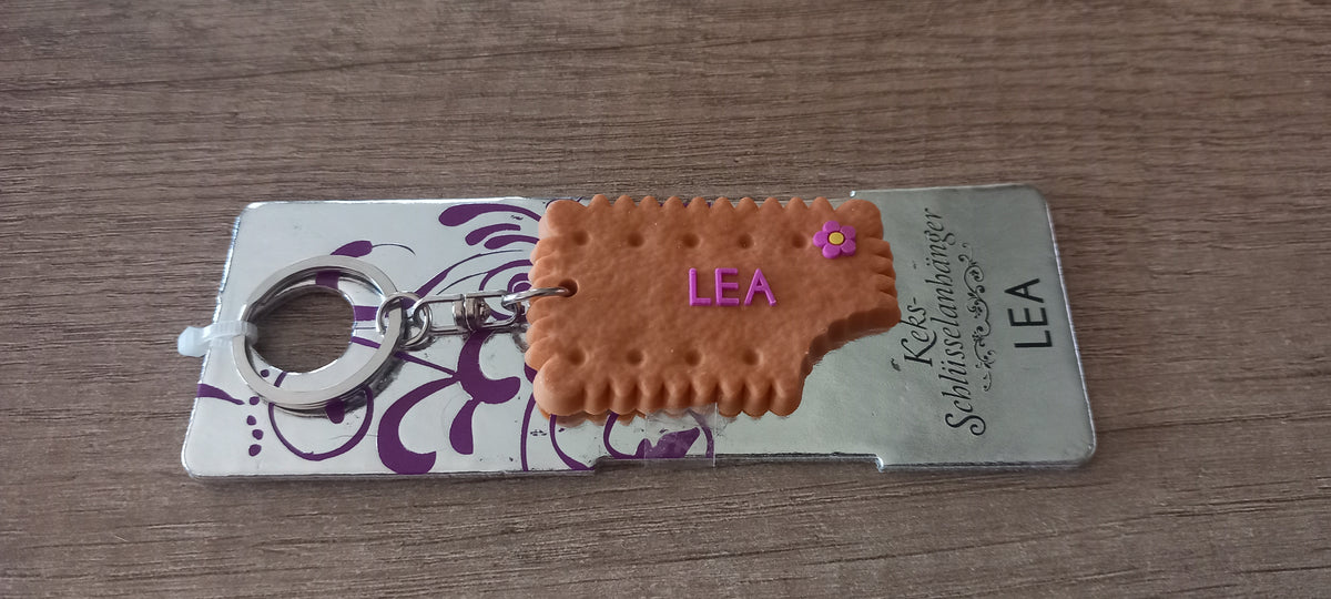 Sleutelhanger koekje: Lea