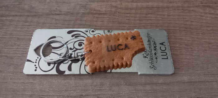 Sleutelhanger koekje: Luca