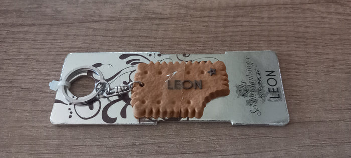 Sleutelhanger koekje: Leon
