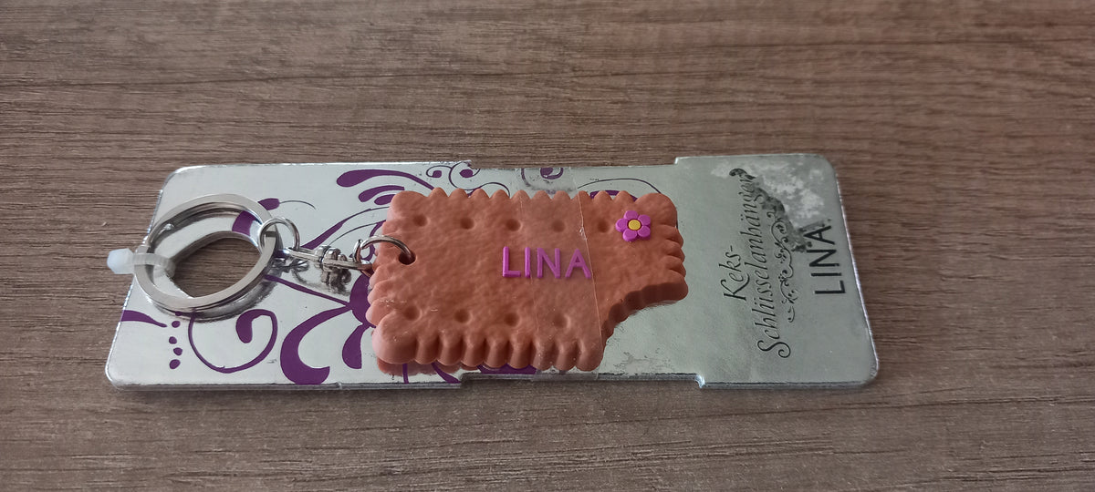 Sleutelhanger koekje: Lina