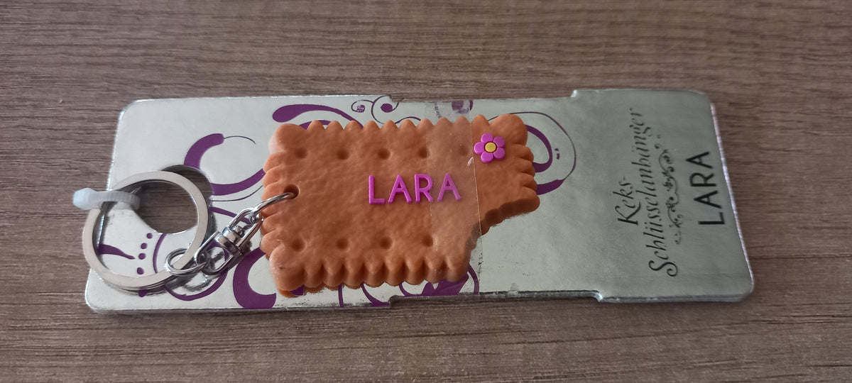 Sleutelhanger koekje: Lara
