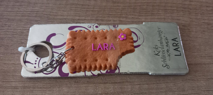 Sleutelhanger koekje: Lara