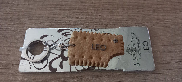 Sleutelhanger koekje: Leo
