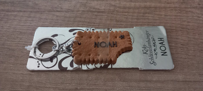 Sleutelhanger koekje: Noah