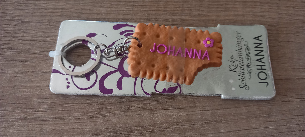 Sleutelhanger koekje: Johanna
