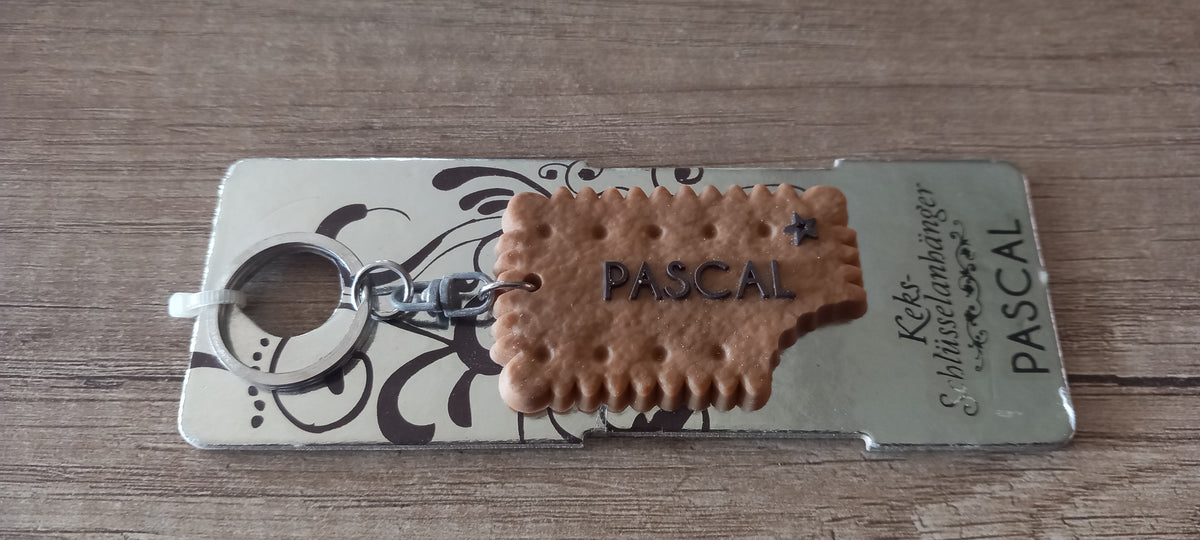 Sleutelhanger koekje: Pascal
