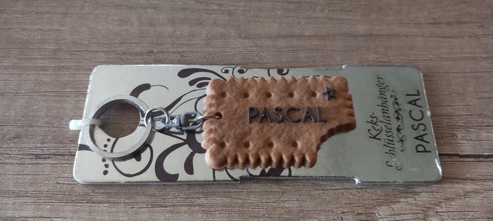 Sleutelhanger koekje: Pascal