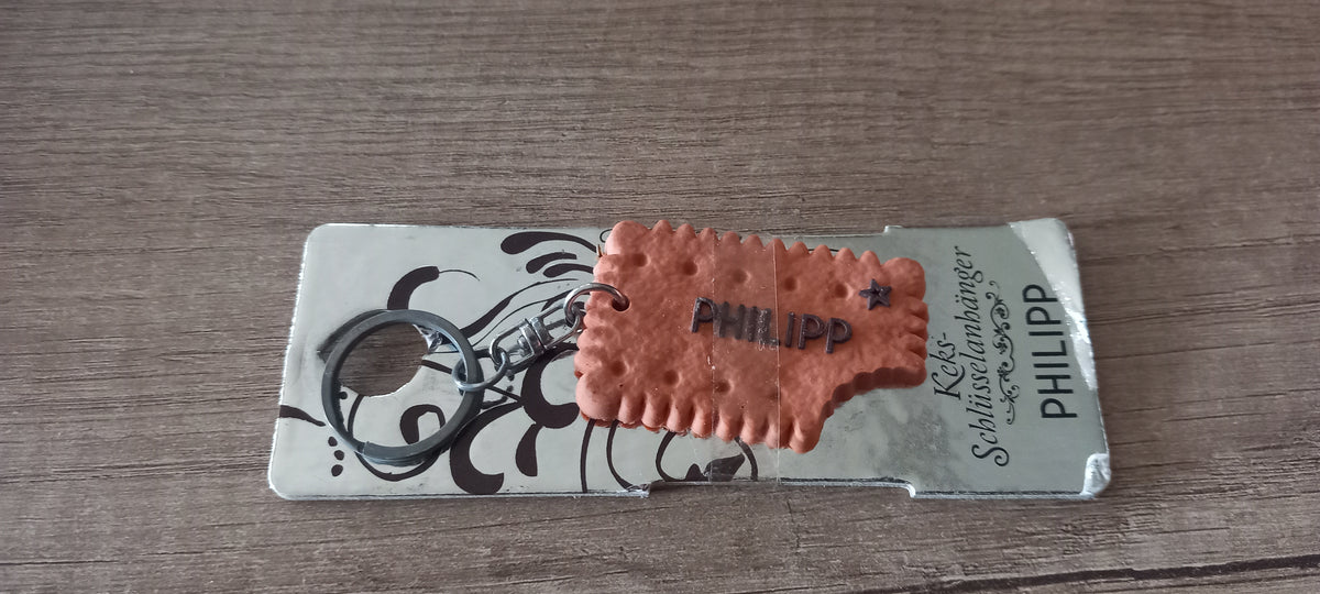 Sleutelhanger koekje: Philipp
