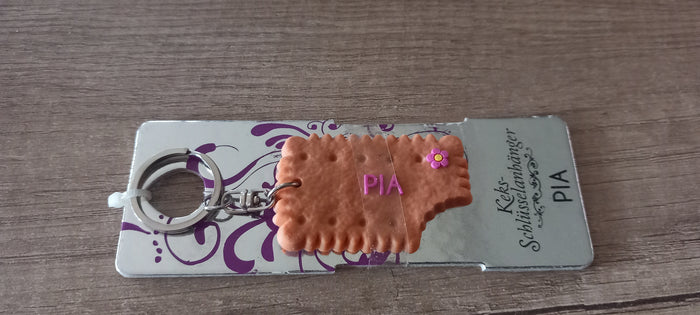 Sleutelhanger koekje: Pia
