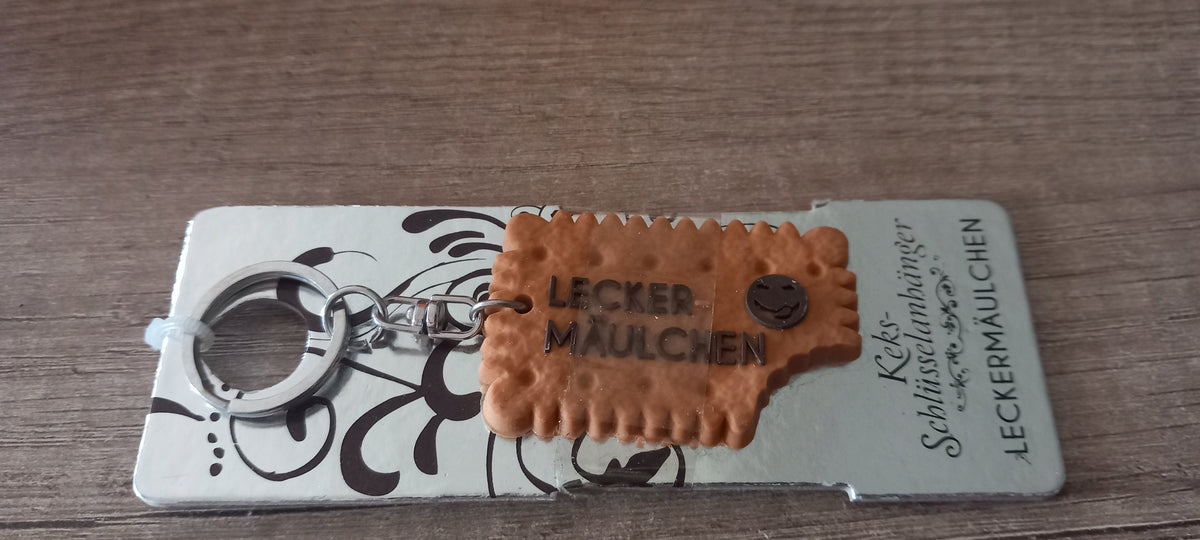 Sleutelhanger koekje: Leckermaulchen