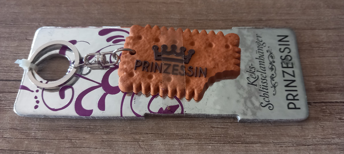 Sleutelhanger koekje: Prinzessin
