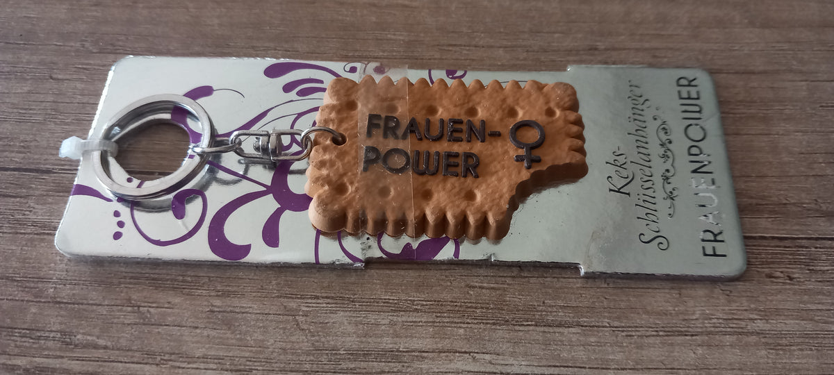 Sleutelhanger koekje: Frauenpower