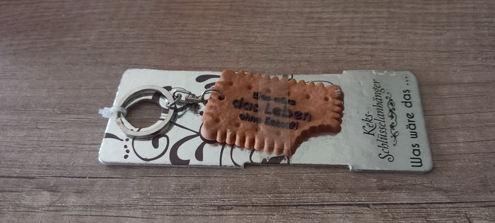 Sleutelhanger koekje: was ware das