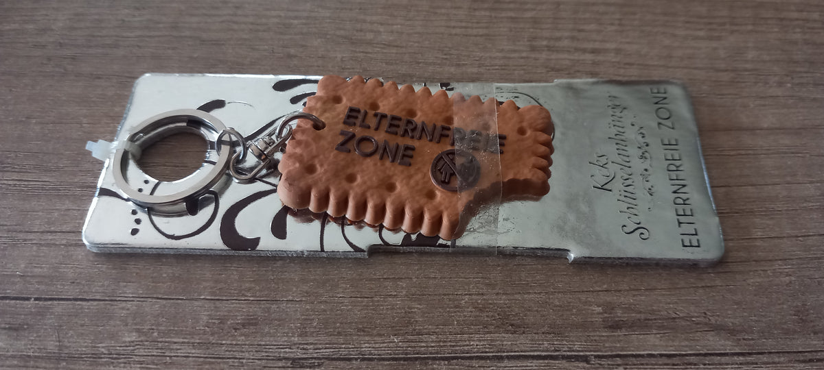 Sleutelhanger koekje: Elternfreie zone