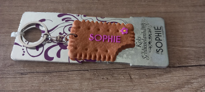 Sleutelhanger koekje: Sophie