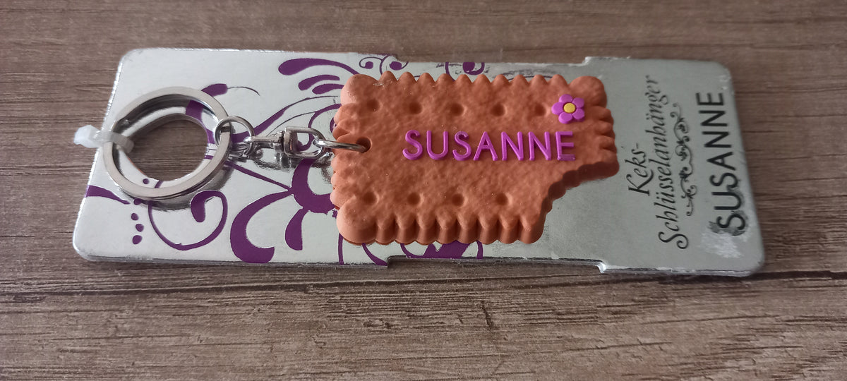 Sleutelhanger koekje: Susanne