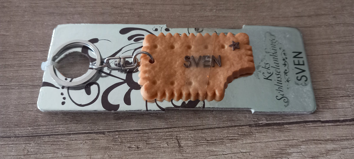 Sleutelhanger koekje: Sven
