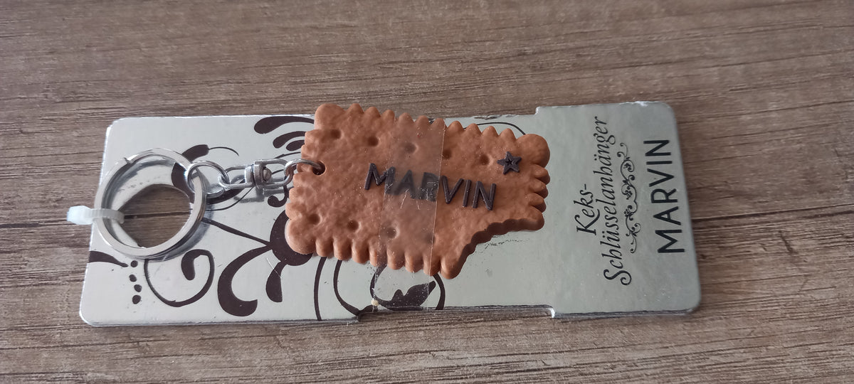 Sleutelhanger koekje: Marvin