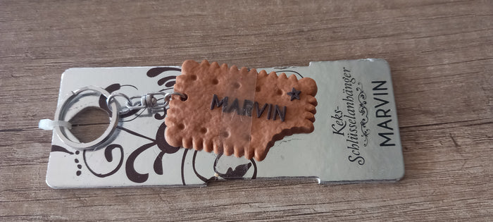 Sleutelhanger koekje: Marvin