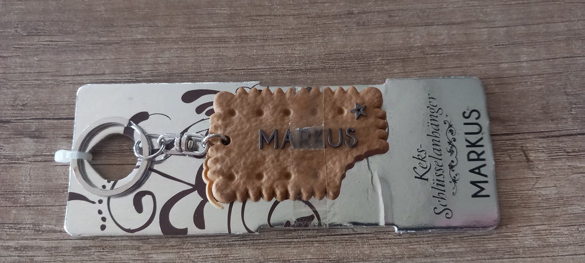 Sleutelhanger koekje: Markus