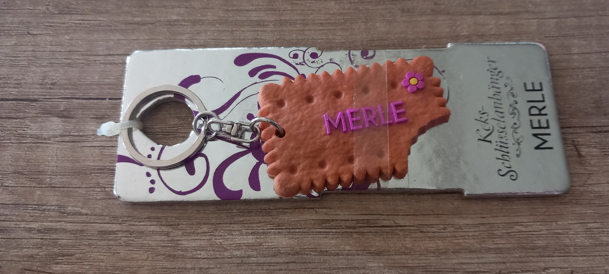 Sleutelhanger koekje: Merle