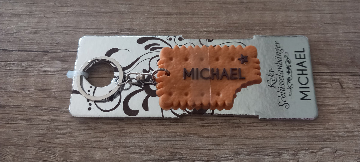 Sleutelhanger koekje: Michael