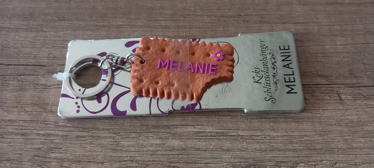 Sleutelhanger koekje: Melanie