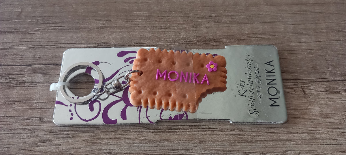 Sleutelhanger koekje: Monika