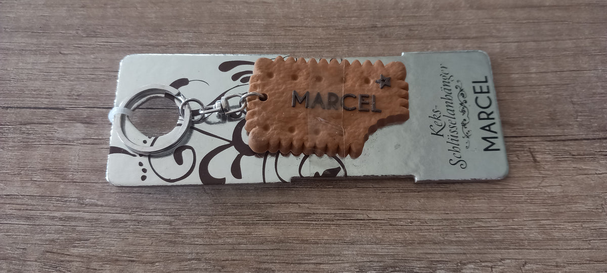 Sleutelhanger koekje: Marcel