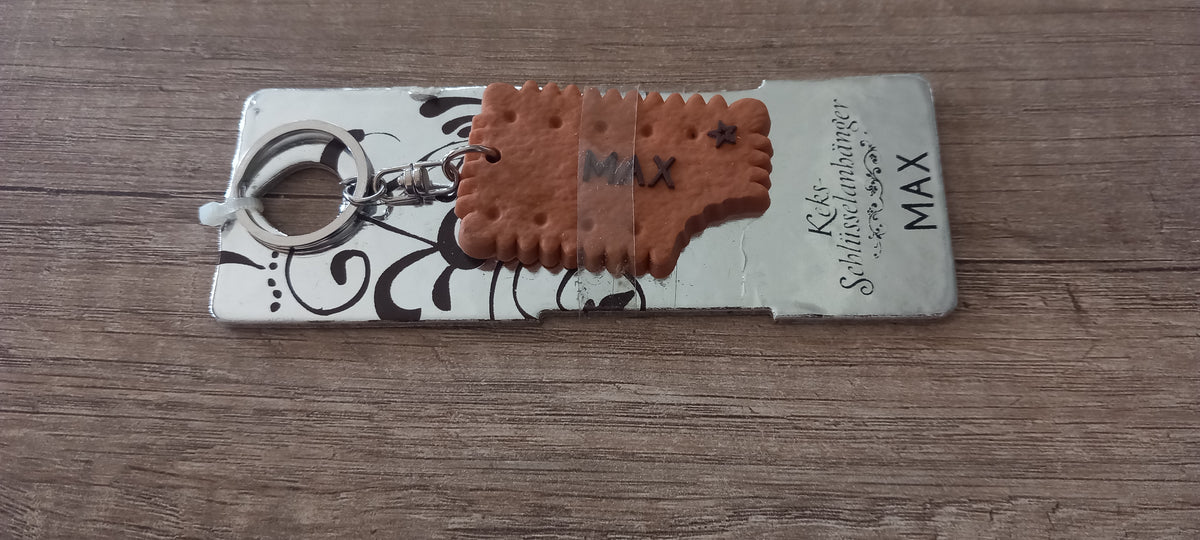 Sleutelhanger koekje: Max