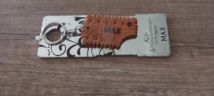 Sleutelhanger koekje: Max