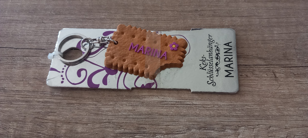 Sleutelhanger koekje: Marina