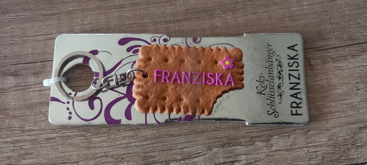 Sleutelhanger koekje: Franziska
